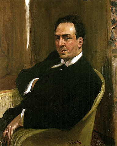 De Antonio Machado: Retrato hecho por Sorolla