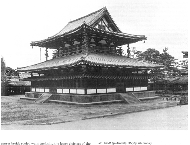 Horyuji temple (golden hall)