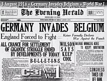Germany Invades Belgium
