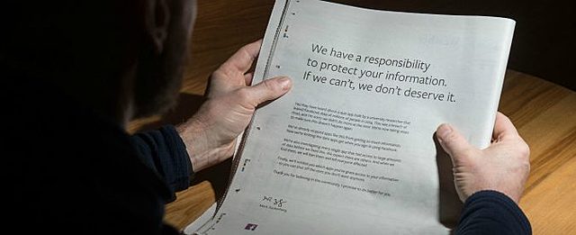 The apologize  of Fcebook