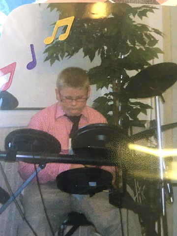 Started Playing Drums In Church