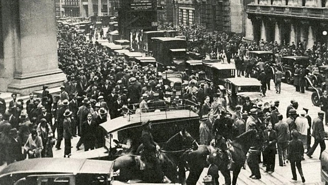 Crack de la bolsa de EE.UU.