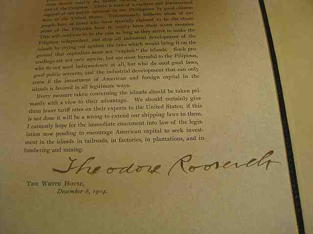 Roosevelt Corollary to the Monroe Doctrine