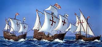 Le entregan a Colón dos carabelas “La Niña” y “La Pinta”.