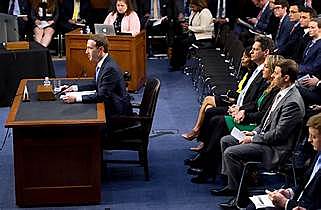 Mark Zuckerberg testifies at the congress