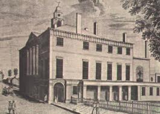 March 4, 1789 Congress meets for first time