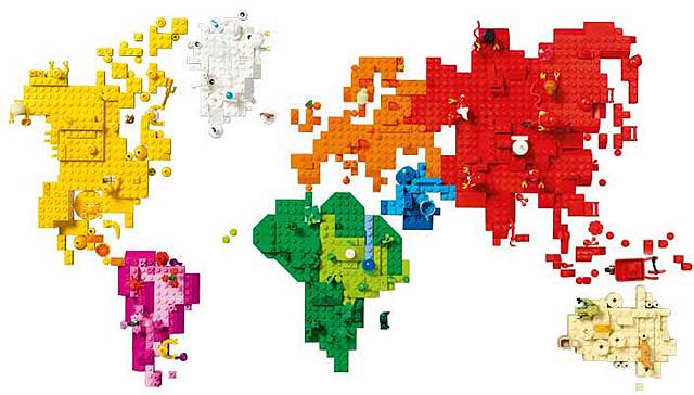 LEGO Products are now selling in 115 markets