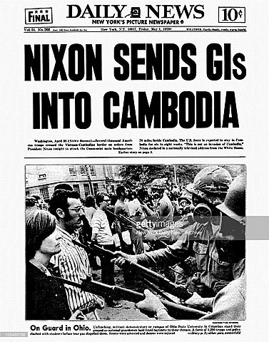 Nixon Invades Cambodia