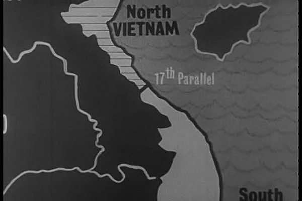 Geneva Accord Divides Vietnam at 17th Parallel