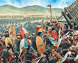 Principio de la Batalla de Alesia