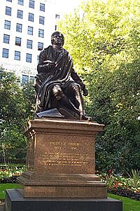 Robert Burns dead in Danfris at the age of 37