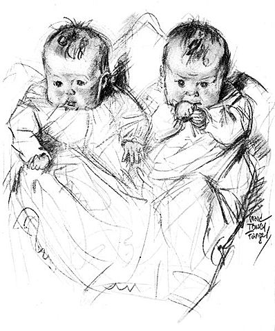 Twins Judith and Hamnet are born.