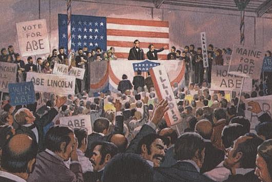 Lincoln’s Campaign for President