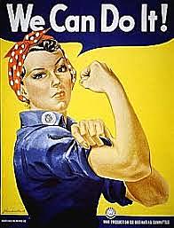 Rosie the Riveter on the cover of The Saturday Evening Post