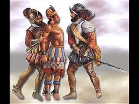 Pizarro neem Atahualpa gevangen