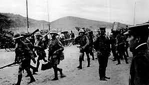 Japan Attacks and Captures Tsingtao, China