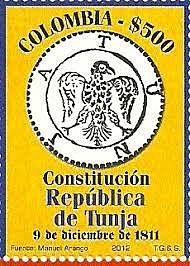 Constitución de la República de Tunja 9 de diciembre de 1811