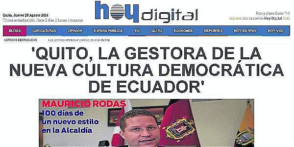 EL Primer Medio Digital del Ecuador Diario Hoy