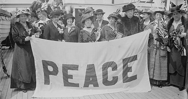 German Women Demonstrate for Peace