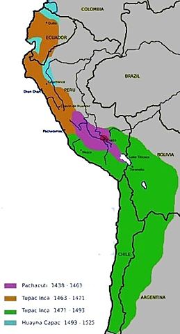 Incarijk in handen van de kolonisten