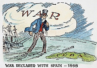 U.S Declares war on Spain