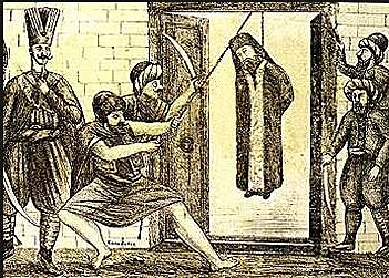 Απαγχονισμός του Πατριάρχη Γρηγορίου Ε΄