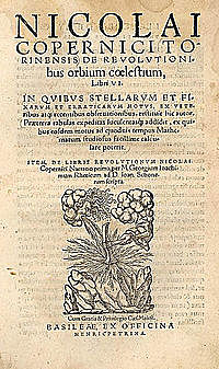Nicolaus Copernicus publishes On The Revolutions of Heavenly Spheres