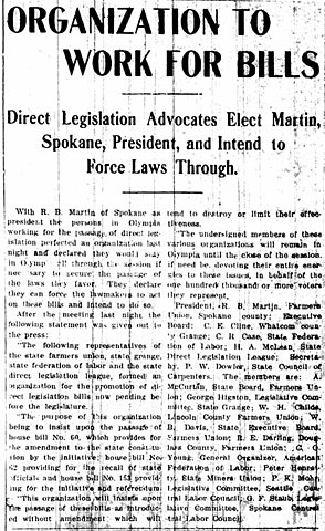 Initiative, Recall and Referendum Amendment