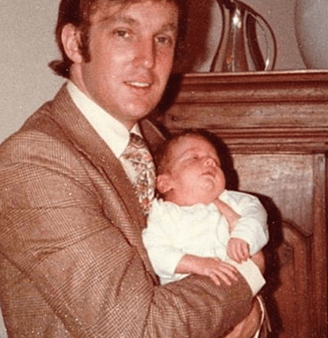 Ivana gives birth to Donald Trump Jr.