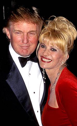 Ivana and Donald Trump divorce