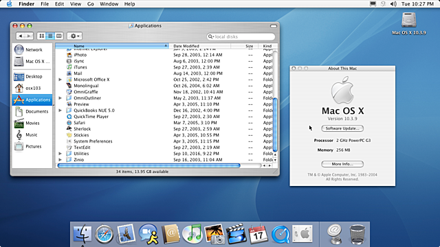 Mac OS X 10.3