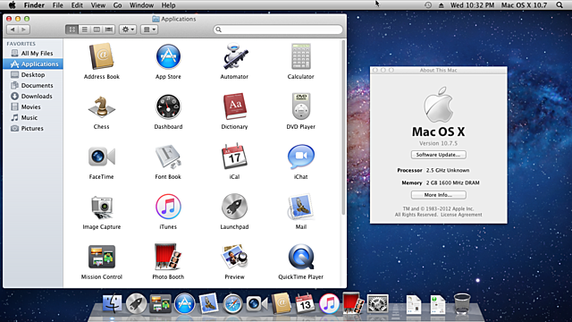 Mac OS X 10.7