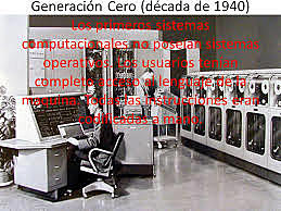 1940 Generación cero