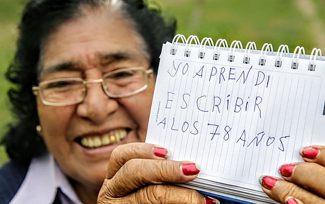 Proyecto para la eliminación del analfabetismo