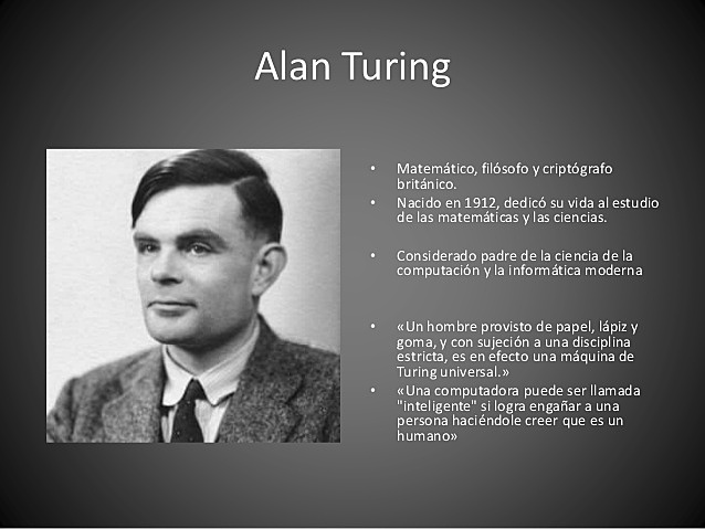 Alan Turing publica “Computing Machinery and Intelligence”(Maquinaria de Computación e Inteligencia)