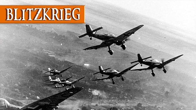 Hitler launched BLITZKRIEG ´lightning war´