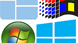 Timeline: Εκδόσεις των MS Windows για οικιακούς προσωπικούς υπολογιστές.