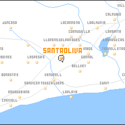 Timeline: edat mitjana (Fets i períodes de Santa Oliva)