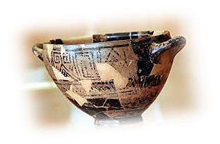 Νέστορος ποτήριον / επιγραφή Πιθηκουσσών (740-720 π.Χ.)