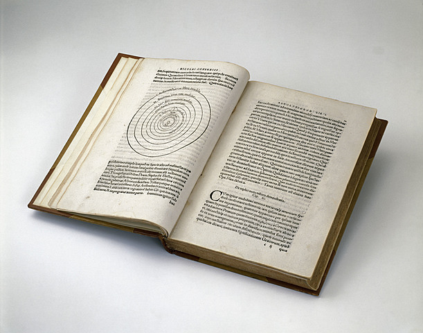 Nicolaus Copernicus publishes On The Revolutions of Heavenly Spheres