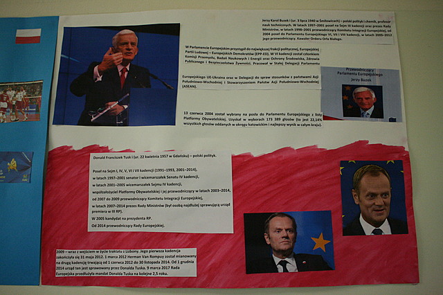 Jeży Buzek i Donald Tusk