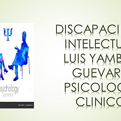 Timeline: LA DISCAPACIDAD INTELECTUAL: LUIS YAMBAY