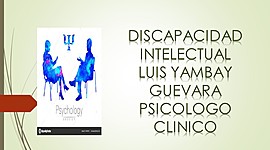 Timeline: LA DISCAPACIDAD INTELECTUAL: LUIS YAMBAY