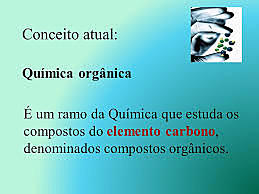Química orgânica atualmente