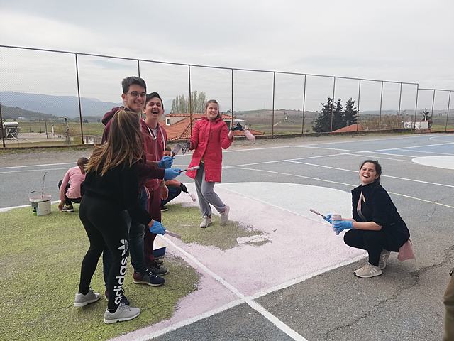 Environmental campaign for Erasmus+ "Youngsters Nowadays"