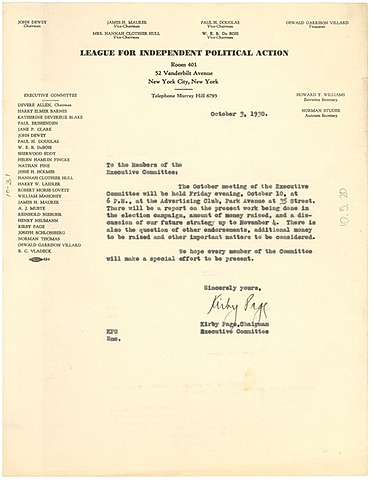 League For Independent Political Action