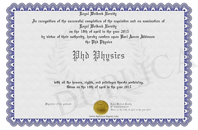 Kuhn receives his PhD in Physics