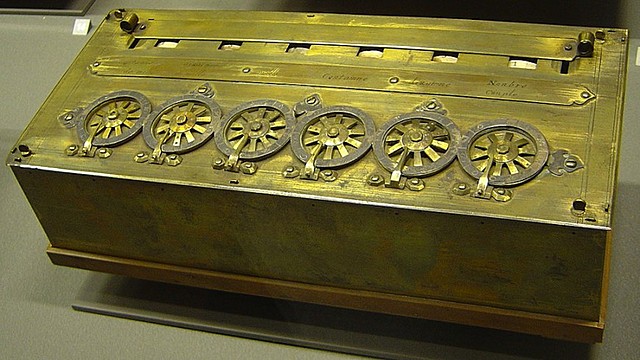 Η αριθμομηχανή του Πασκάλ (1642)