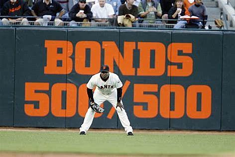 Bonds joins the 500/500 club