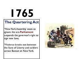 The Quartering Act